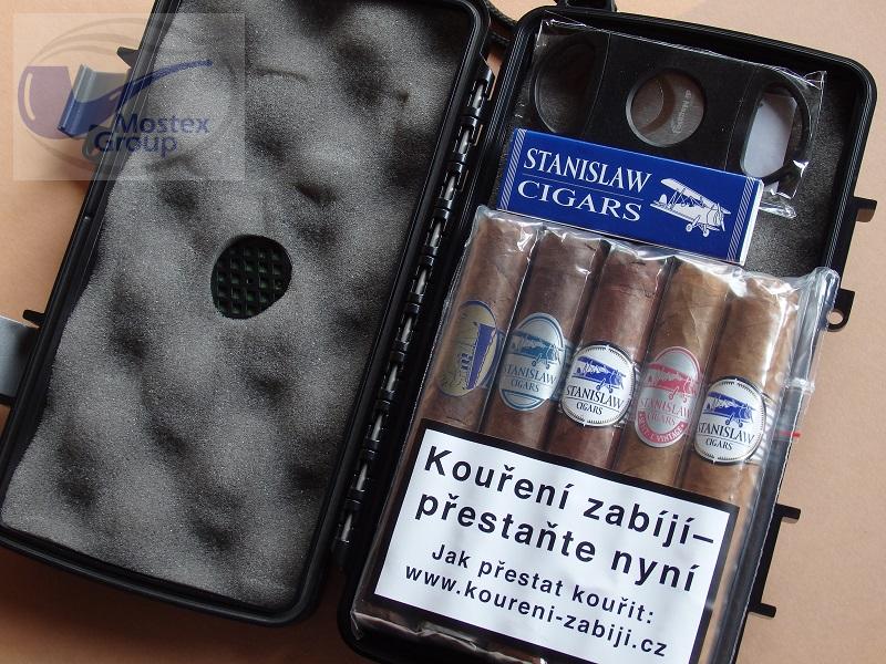 doutníky Stanislaw Set Robusto humidor plastový/5