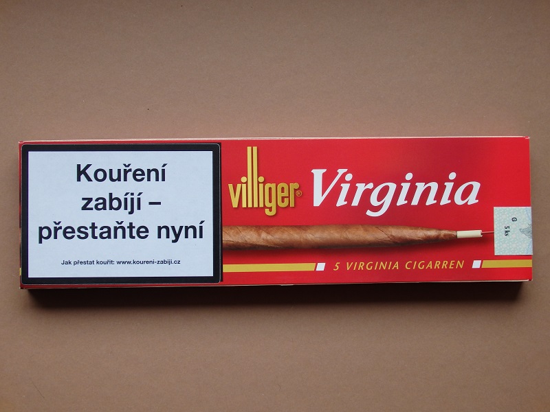 viržínka Villiger Virginia /5