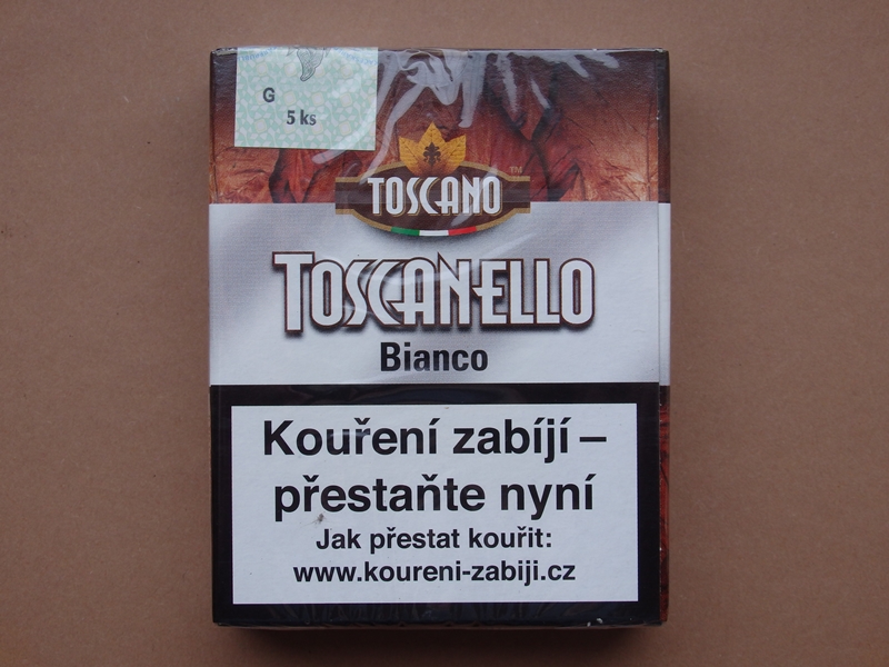 doutníky Toscanello Bianco 5 ks