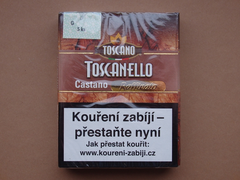 doutníky Toscanello Castano Raffinato 5 ks