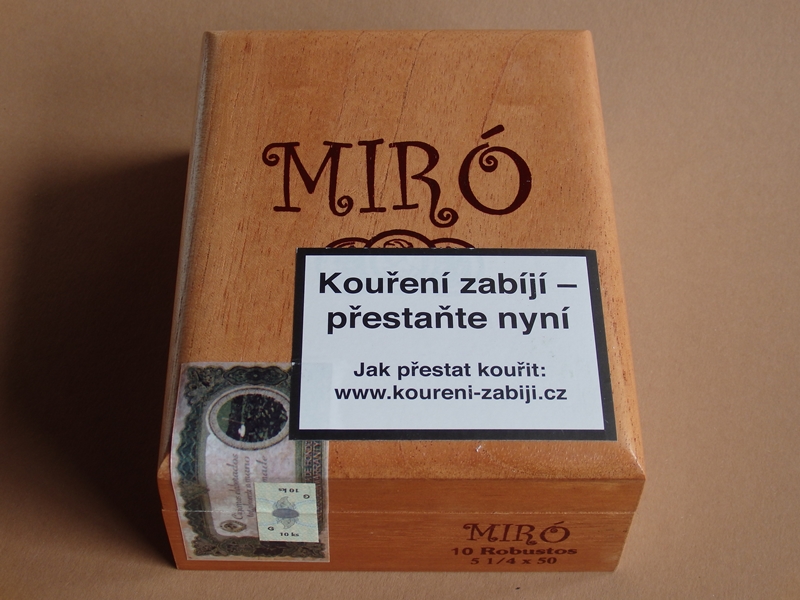 doutníky Miró 10 Robustos