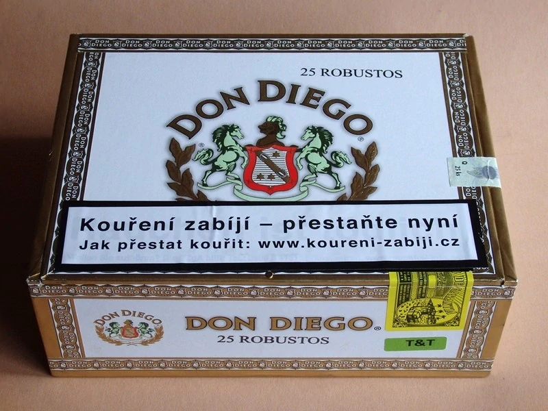 doutníky Don Diego 25 Robusto
