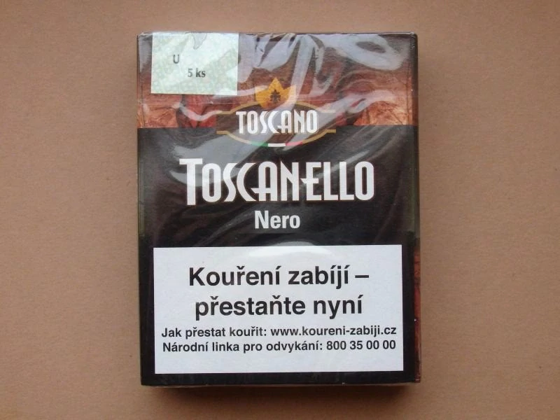 doutníky Toscanello Nero 5 ks