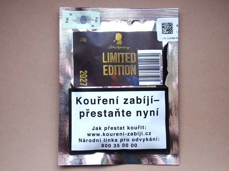 dýmkový tabák John Aylesburry Limited Edition 2027 10g