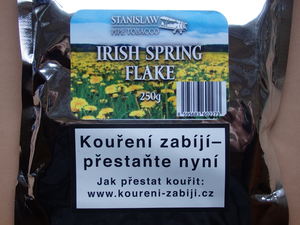 dýmkový tabák Stanislaw Irish Spring Flake 250g