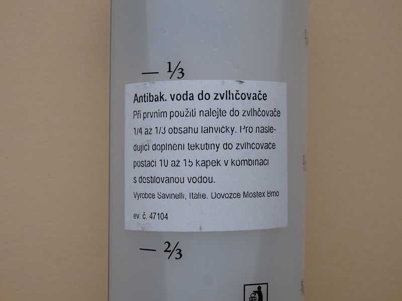 antibakteriální tekutina do humidoru Savinelli 50 ml