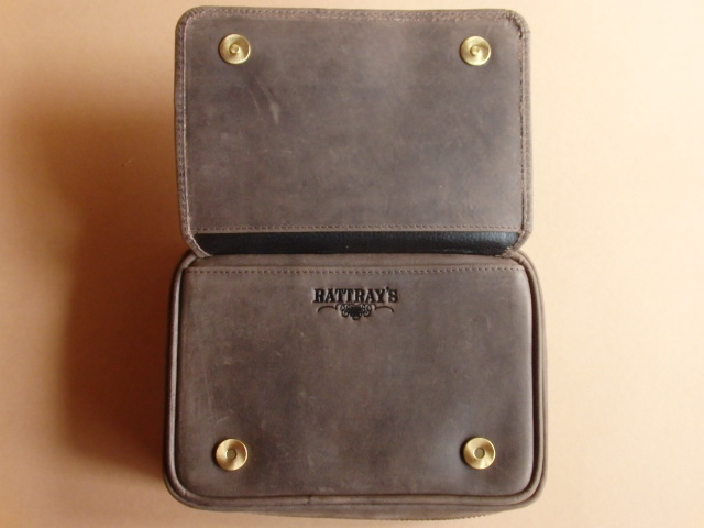 pouzdro kožené Rattray´s na 3 dýmky