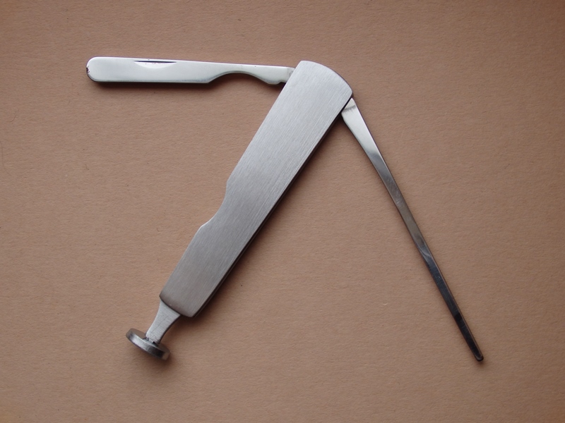 dusátko dýmkové H.R. nerez broušené