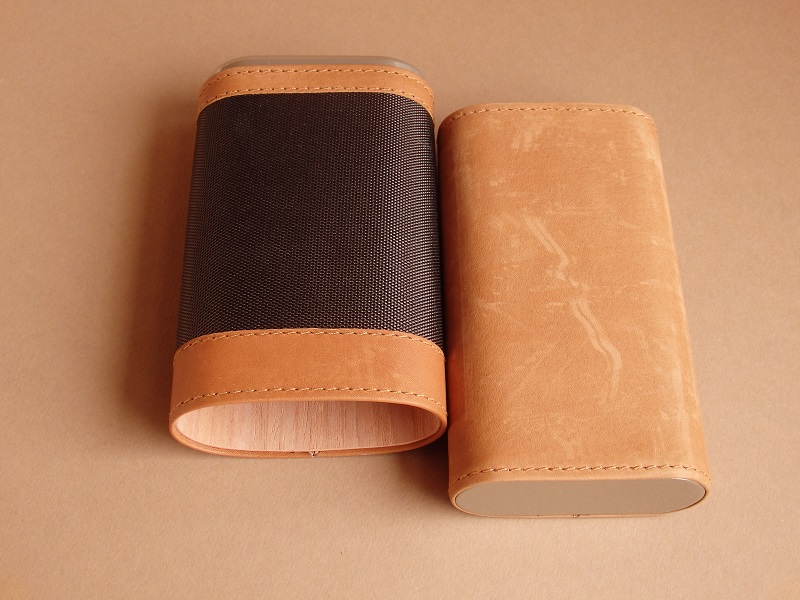 pouzdro na 3 doutníky Robusto kombinované