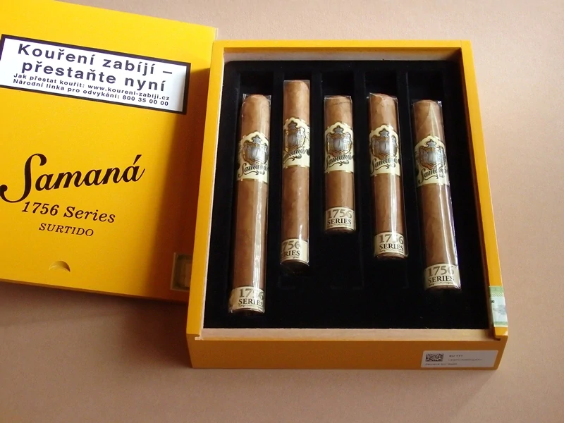 doutníky Samaná 1756 Series Surtido