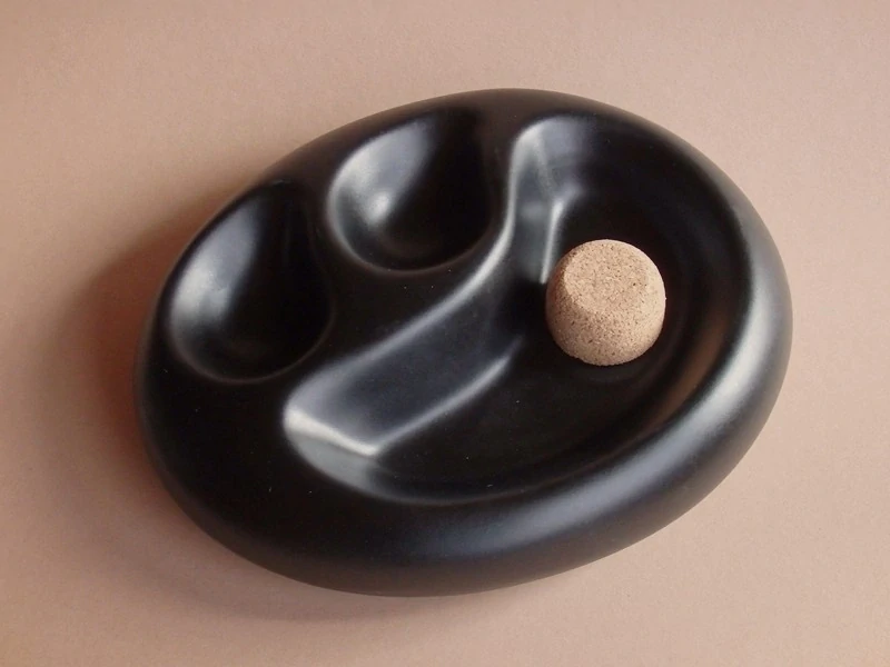 popelník dýmkový keramický