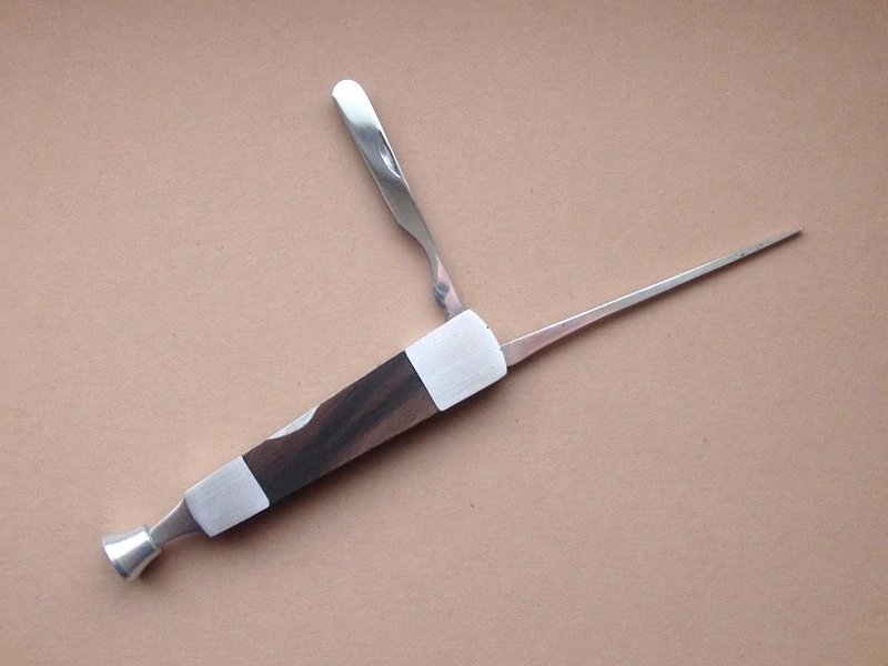 dusátko dýmkové Chrome/Wood