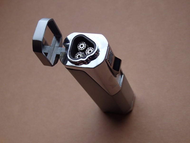 doutníkový zapalovač Eurojet RIO stříbrný