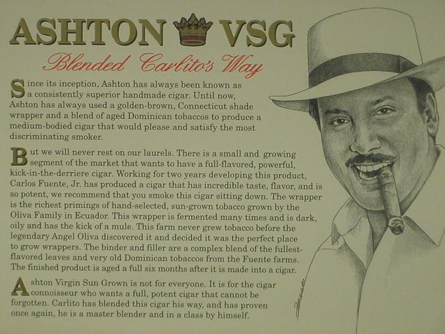 doutníky Ashton VSG Sampler Black/5