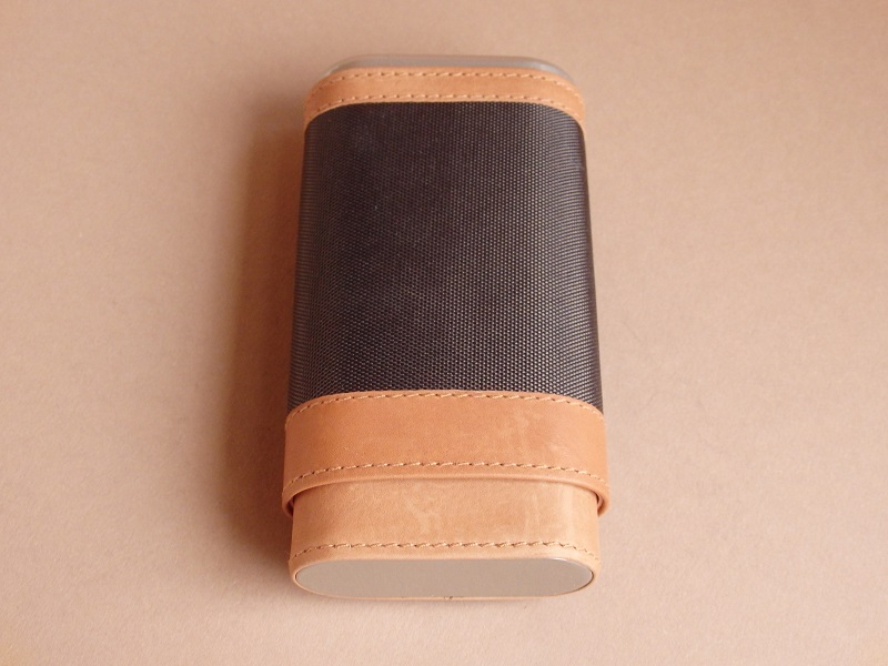 pouzdro na 3 doutníky Robusto kombinované