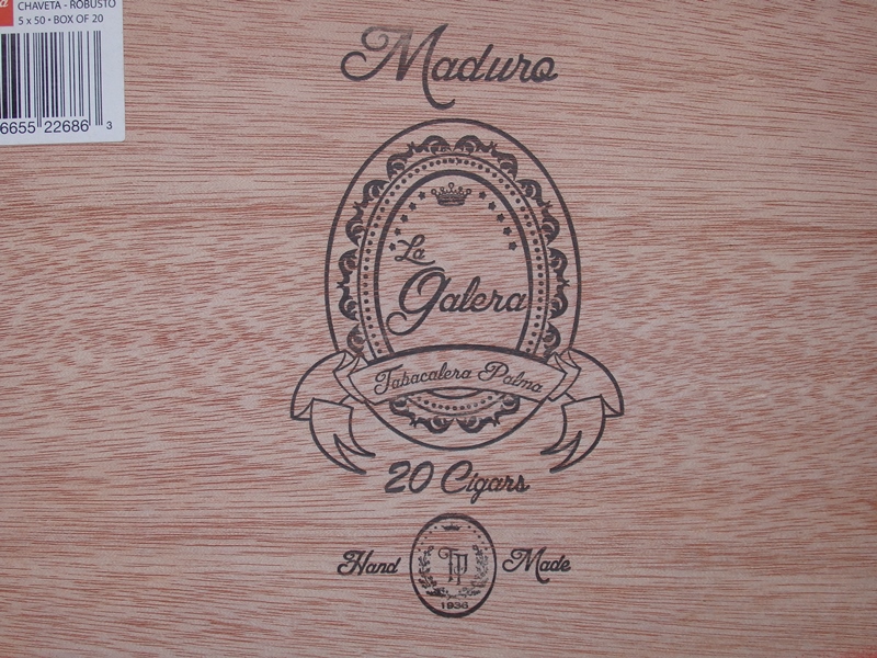 doutníky La Galera Maduro Chaveta Robusto /20