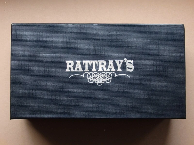 pouzdro kožené Rattray´s černé na 1 dýmku