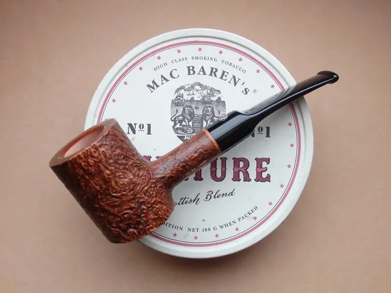 dýmka Barling Marylebone Fossil Sandblast 1820