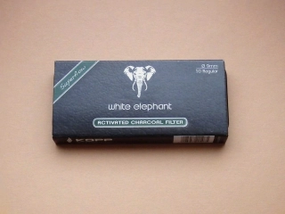 filtry dýmkové White Elephant uhlíkové 10 ks