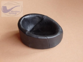 stojánek na 1 dýmku kožený černý