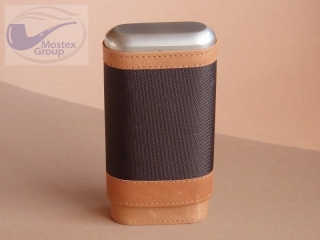 pouzdro na 3 doutníky Robusto kombinované