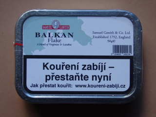 dýmkový tabák Samuel Gawith Balkan Flake 50g