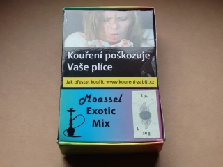 tabák do vodní dýmky Moassel Exotic Mix 50g