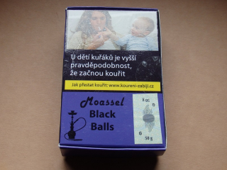 tabák do vodní dýmky Moassel Black Balls 50g
