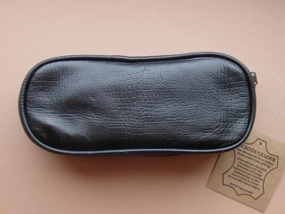 pouzdro na 2 dýmky a příslušenství kožené