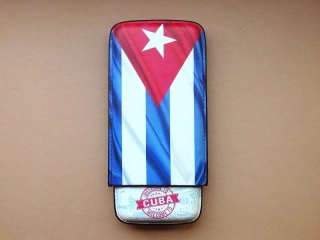 pouzdro na 3 doutníky Churchill Cuba