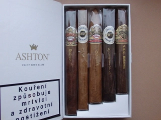 doutníky Ashton Classic Sampler 5 ks